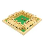 Clapjoy Green Shut The Box Dice Game 4 Players - 5 Years And Up