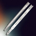 Harrison Telescopic Ball Bearing Slide 0815 | Drawer Channel Stainless Steel | 20 inch Soundless Modular Kitchen Drawer Slides | Rust Free | Load Bearing Capacity 35 kg | Furniture Hardware