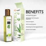 GO WOO Aloe Vera Carrier Oil, 100% Pure, Virgin & Undiluted Oil 100 ML