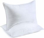 WALKLEN- Pillow Set of 2 for Sleeping, Comfortable Luxury Pillows for Back Side or Stomach Sleepers| White Pillow (61x41cm Pillow, Standard)