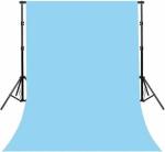 Cam Cart Photography Studio Backdrop for Event Shoot and Vedio Recording (8 X 10 ft , Sky Blue)