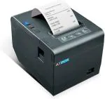 ATPOS AT-302 ESC POS Print Billing Invoice USB and LAN) Direct Thermal Printer with Auto Cutter, 80 mm