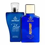 John Phillips BLUE ANGEL-PASSPORT | Long Lasting | Combo Eau de Parfum (100+100 ml )