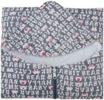 BABY ZONE Grey Printed Polyester Single AC Blanket (38 x 69 cm)