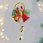 AMFIN (Pack of 1) Merry Christmas Bells / Christmas Bells / Bells for Decoration / Christmas Tree Ornaments / Bells for Decoration / Christmas Tree Hanging Bells / Xmas Tree Bells