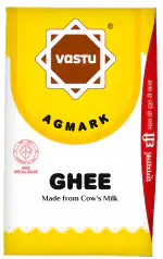 Vastu Cow Ghee 100% Authentic Cow Ghee with Rich Aroma for Better Immunity and Digestion - 500ML -Recommended