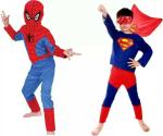 FANCY DRESSESWALE SuperMan & SpiderMan Dress Combo For Fancy Dress Compitition Kids Costume Wear (4 - 5 Years)