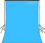 Cam Cart Photography Studio Backdrop for Event Shoot and Vedio Recording (8 X 10.5 ft , Sky Blue)