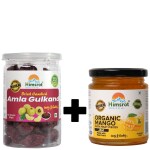 Himsrot Dried Fruit Amla Gulkand- 200gm + Mango Jam - 250gm | Buy 1 Fruit Get 1 Jam Free