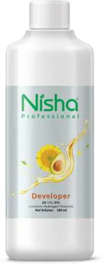 Nisha Professional Hair Colour Developer 6% 20 Vol (500ml) Salon Grade Formula for Smooth, Even Application and Vibrant Results on All Hair Types