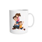 Welltone Happy Father’s Day Theme Coffee Mug Fathers Day from Daughter, Father Day Gift from Son, Father Day from Children, Father Day Gift from Daughter, Fathers Day Mug, D32