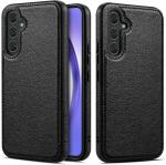 Star Craftune Samsung Galaxy S24 Plus 5G Back Cover | Flexible Pu Leather | Super Soft-Touch | Raised Edges |Full Camera Protection | Bumper Case for Samsung Galaxy S24 Plus 5G (Black)