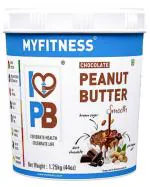 MYFITNESS Smooth Peanut Butter, 1.25 Kg