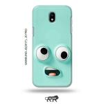 Tweakymod Printed Funny FAce Emoji Back Cover For Samsung J5 | 2017 |