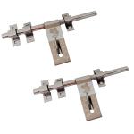 Rawk Door Aldrop, Fancy Aldrop, Door Aldrop, Aldrop for Door, Door Fittings Kit, Door Accessories, Door Kit (12 INCH -16MM,Pack of 2)