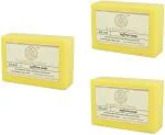 Khadi Natural Saffron Soap, 125 g Each (Pack Of 3)