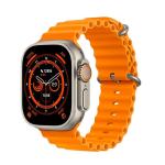 MEERtronics T800 Ultra Smart Watch With Bluetooth Calling, 1.99 HD Display & App Alerts Orange