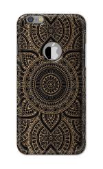 Tweakymod Printed Mandala pattern Back Cover for IPHONE 6, IPHONE 6S(LOGO CUT)