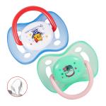 Buddsbuddy Multicolor assorted Butterfly Baby Pacifier 2 pcs (3+ M)