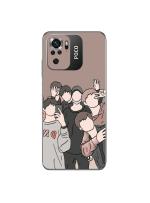 TOPPINGS printed Matte Finish Vinyl mobile back skin (This is Not Back CASE/COVER) for Xiaomi Poco M5s Design B04 -MT