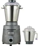 Hans Dominar X Pro 2000 Watts 2.8 Hp Commercial Mixer Grinder With 2 Jar Heavy Duty Black Grey