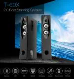 F&D T 60X 110 W Bluetooth Home Theatre  (Black, 2.0 Channel)
