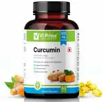 Vi Prime Health And Beauty Curcumin capsules with Immunity Boosters Tablet for Adults with Turmeric and Curcuma Longa Helps Higher Absorption- Antioxidant & Anti-inflammatory-60 Tablets