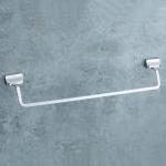 Plantex Solid Brass & SS-304 Grade Towel Hanger for Bathroom/Towel Rod/Bar/Bathroom Accessories (Chrome , Platinum)