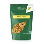 B&B Organics Wheat Flakes (1 kg) / Gehu Poha / Aval / Millet Flakes for Breakfast / Cereal Flakes