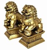 Astroghar FENGSHUI Chinese Imperial Guardian Lions Foo Dogs 7.6 cm