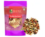 MEEWA 500 GRAMS TRAIL MIX | MIXED DRYFRUITS, BERRIES, NUTS , SEEDS | PACK OF 1 X 500 GRAMS | 10 VARIETIES| PREMIUM RANGE | WALNUTS, CRANBERRY , ALMONDS, CASHEW, PUMPKIN SEEDS, BLACK RAISINS, GREEN RAISINS ETC...