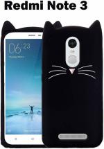 Aviaaz Redmi Note 3 Black Silicon Back Cover