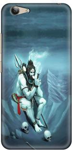 HELLO CASE Vivo V5S,Vivo V5 Blue Plastic Grip Case Back Cover