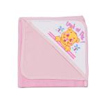 TRENDY LOOKS TRENDY LOOKS Baby's Premium Ultra Soft Organic Hooded Bath Towel (KITTY_TOWEL_PINK01)