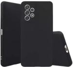 S-Hardline Samsung Galaxy A13 Black Silicone Rubber Flexible Candy Case Shockproof Back Cover