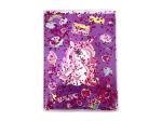 SAMVARDHAN Unicorn Cover Notebook Diary/Water Filled Diary with Glitter & Sequins (A5 Size) (Purple)