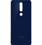 Imbi Blue Fiber Back Panel For Nokia 5.1 Plus , X5