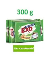 Exo Anti-Bacterial Exo dishwash Bar -Ginger (300 g) Pack Of 4
