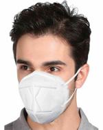 Honeywell FFP2 Non Woven Fabric Fabric Anti Pollution Mask with Valve (Pack of 5)