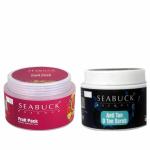 SEABUCK ESSENCE Anti D Tan Scrub And Fruit Pack combo 2