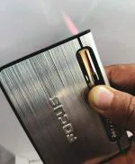 Giftingazebo Cigarette Dispenser Case Box with Lighter