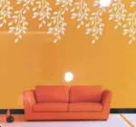 ASCENDA PAINTS Decor Stencils for Wall Painting Decor Stencil for Wall Painting - Latest Forest Tree Wall Design01