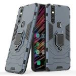 Lejaao Vivo V15 AZA Armor Bumper Blue Polycarbonate Mobile Back Cover (16 x 7.5 x 0.9 cm)