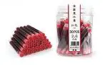 GOLD LEAF International Standard Fountain Pen Red Ink Cartridges Refills bottled 30 pcs