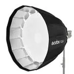 Godox P120H 120cm Deep Parabolic Soft Box with Bowens Mount Adapter Ring for Aperture (Black)