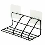 JRM Wall Mounted Bathroom Shower Caddy, Self Adhesive Kitchen Sink Sponge Bottle Holder
