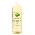 PURE DROP EDIBLE OILS 1LITRE Pure and Unrefined Cold Pressed Virgin Coconut Oil, Naturally Cholesterol Free, Coconut Oil with Rich Aroma & Flavour of Real Coconuts, Can Be Used in Daily Cooking, Multipurpose Usage, A1 Grade Coconuts, Purity in Every Drop.