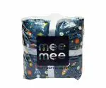Mee Mee Ultra Soft Plush, Lightweight & Super Comfortable Baby Blankets, Swaddle for Infant & Toddler (Blue)