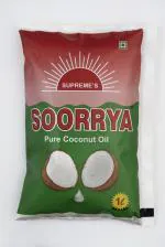 SUPREME'S SOORRYA COCONUT OIL 1 LTR POUCH