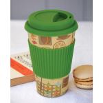Freelance Bamboo Fibre Eco Travel Mug, 400ml, Green